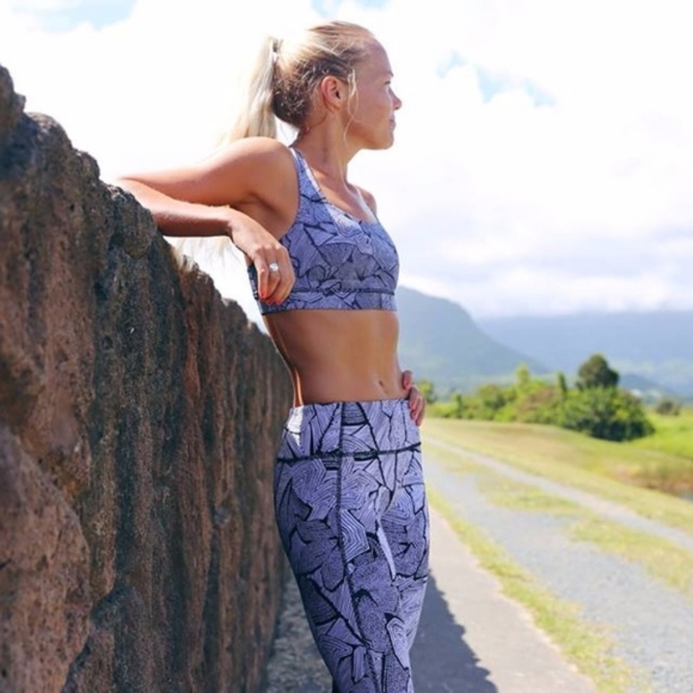 Lululemon Pace Rival Crop Dottie Tribe - Picture 3 of 7